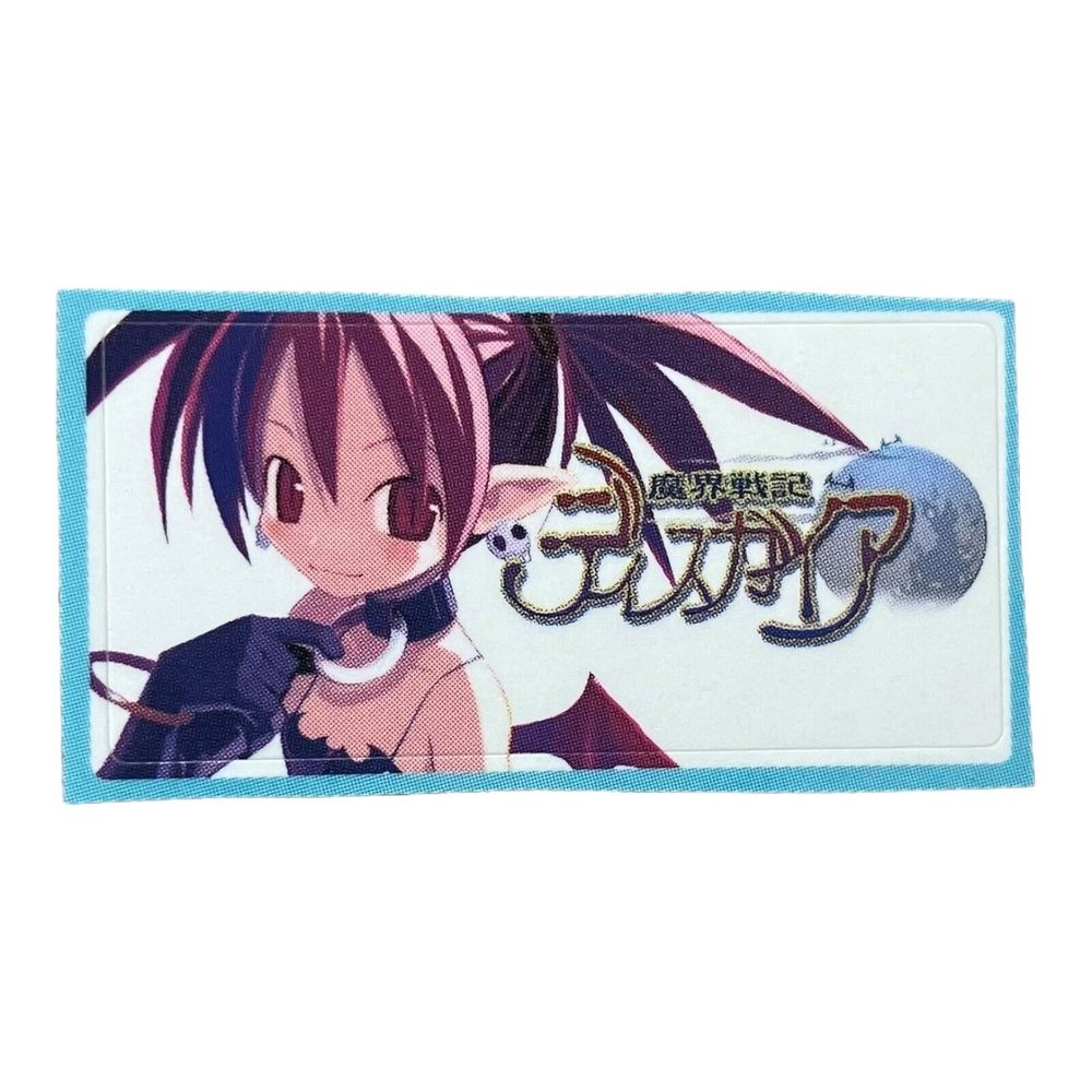Sony PlayStation 2 PS2 Makai Senki‎ Disgaea Hour of Darkness Vintage Memory Card